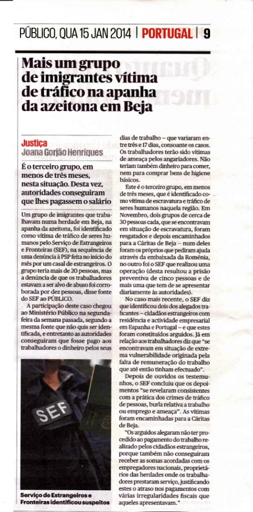Público, 15/01/2014