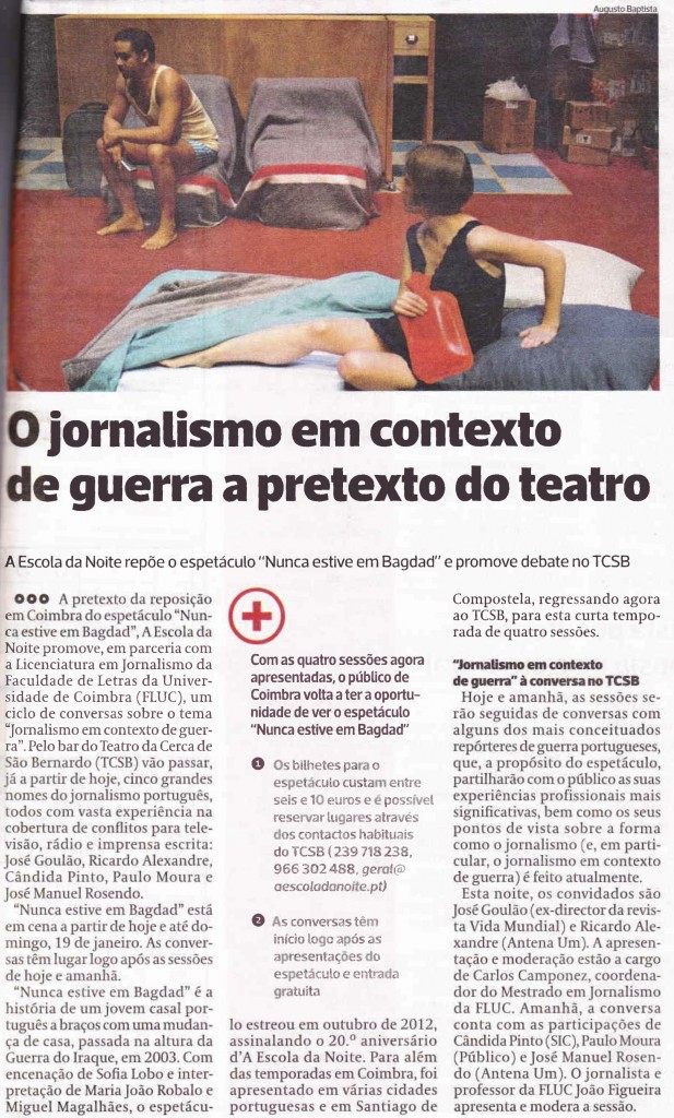 Diário As Beiras, 16/01/2014