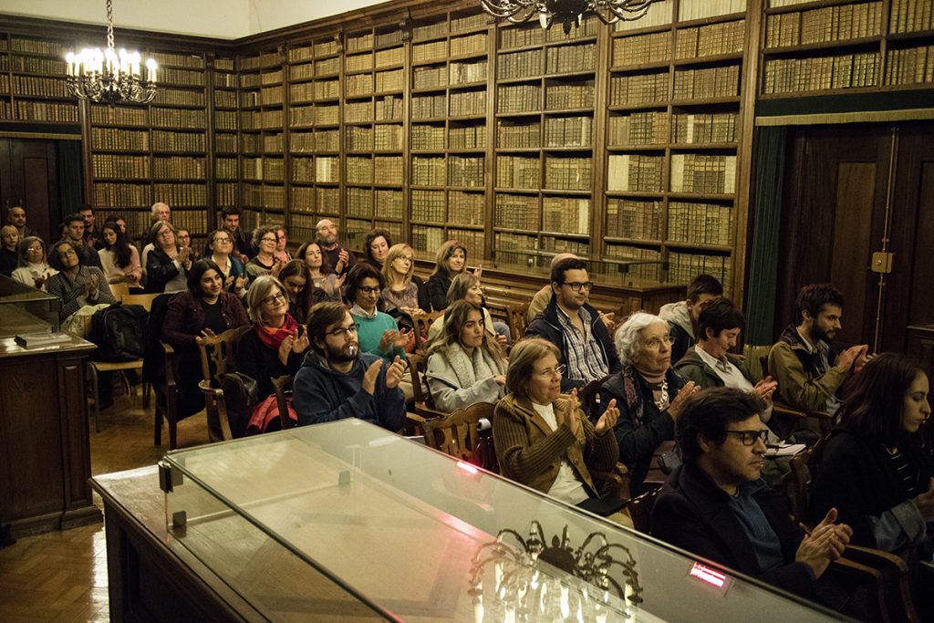 Conferência "Gil Vicente no seu tempo e no nosso tempo" - Sala de São Pedro da Biblioteca-Geral da Universidade de Coimbra, 17/11/2016 (foto: Eduardo Pinto)