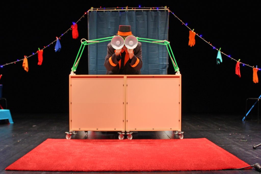 "Circo Quotidiano", Marionetas da Feira / Blue House (foto de ensaio: Pedro Rodrigues)